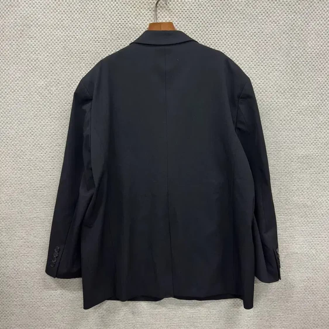 무신사스탠다드 캐주얼 버튼 울 블레이저 자켓 110 D12099 상품이미지2