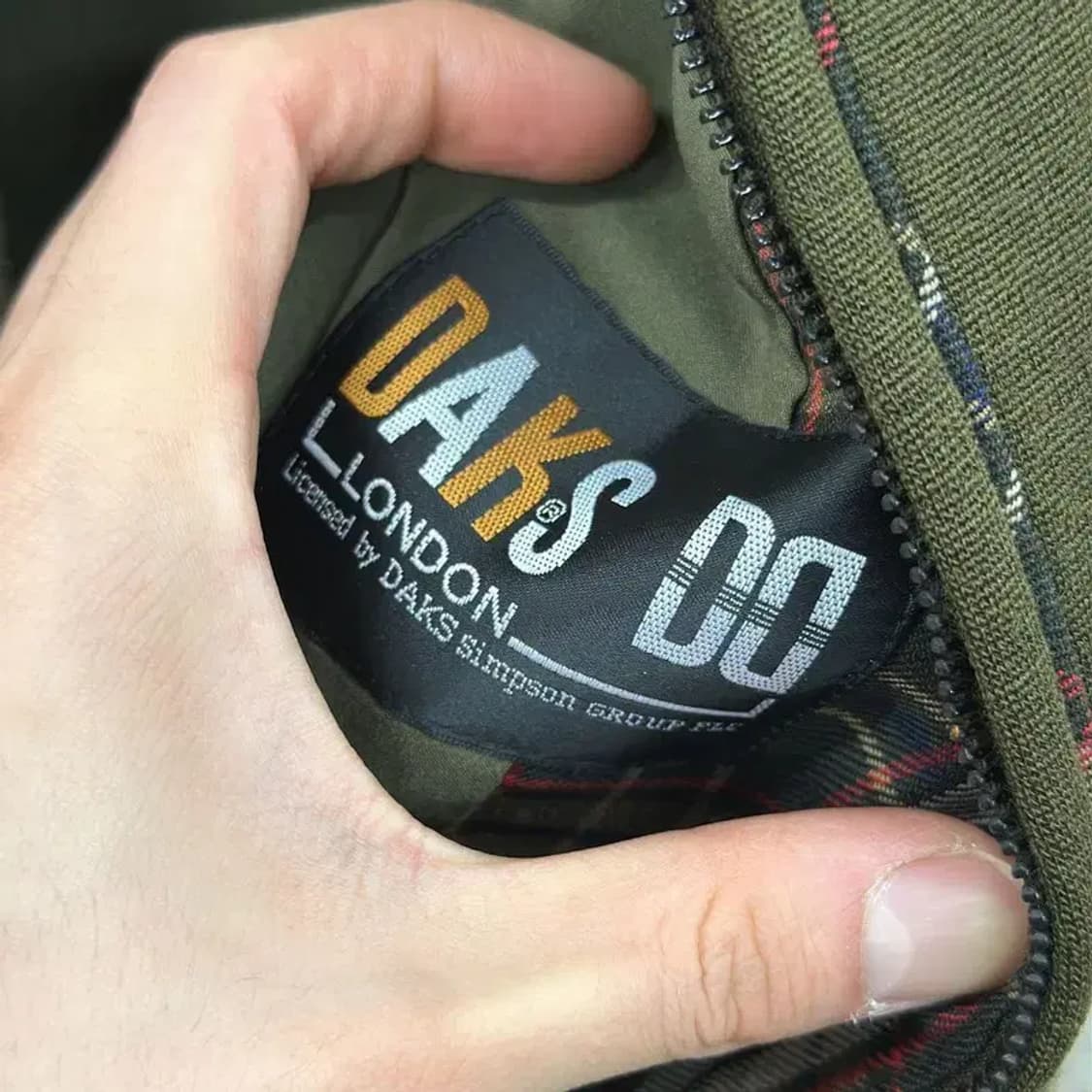 닥스 캐쥬얼 카라 블루종 자켓 95 D12157 상품이미지4