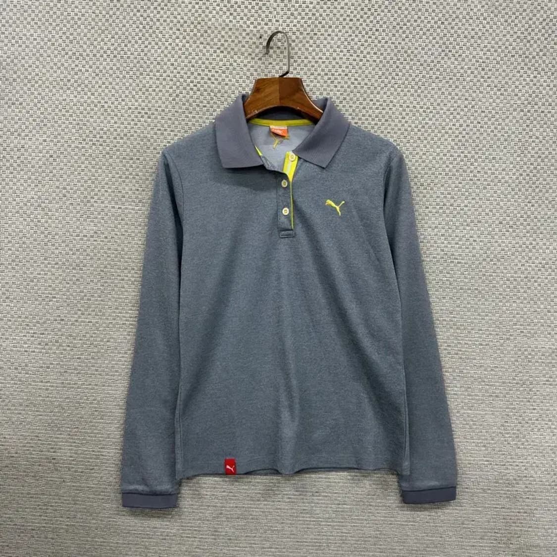 푸마 캐쥬얼 자수로고 등산 기능성 긴팔 카라티 90 D12159 상품이미지1