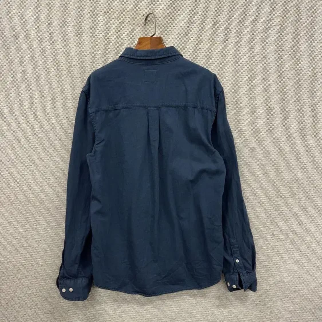 자라 ZARA 캐쥬얼 네이비 포켓 셔츠 95 D12163 상품이미지2