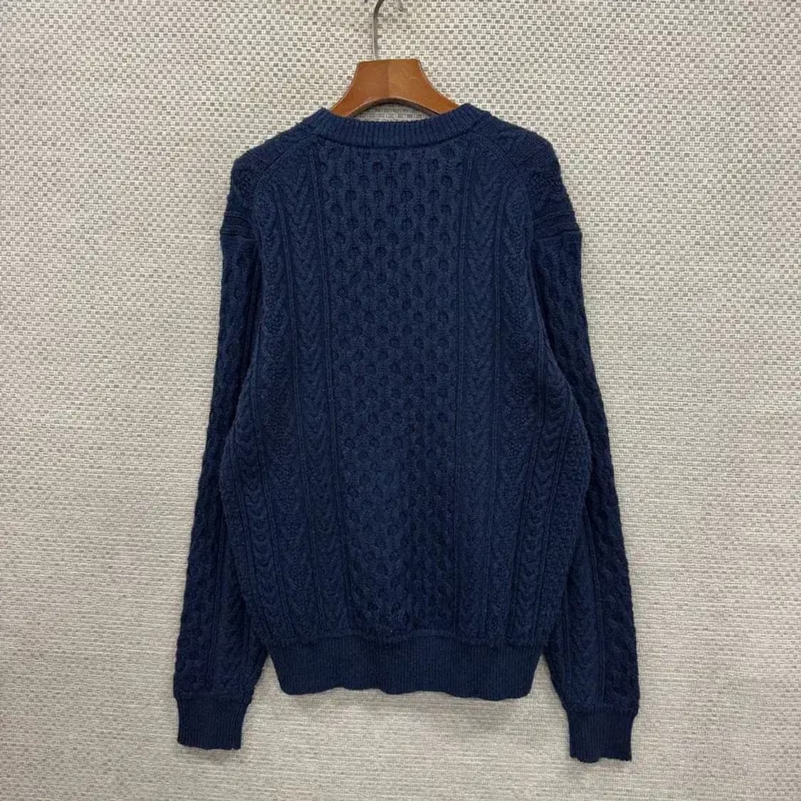 유니클로 캐쥬얼 라운드넥 꽈베기 긴팔 니트 100 D12168 상품이미지2