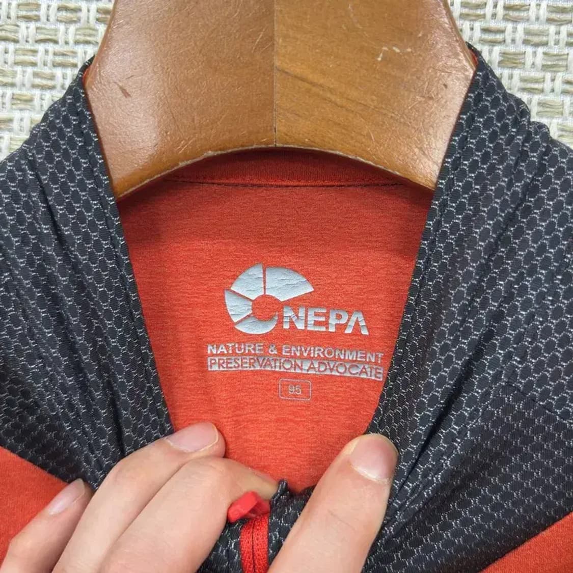 네파 아웃도어 등산 반집업 기능성 긴팔티 95 D12177 상품이미지3