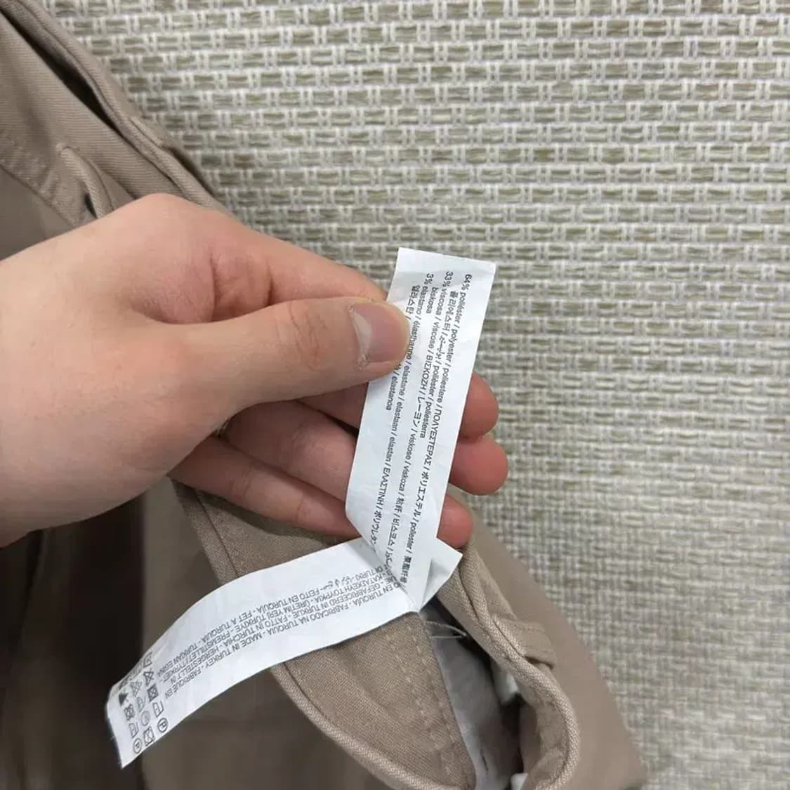 자라 ZARA 캐쥬얼 코튼팬츠 바지 36인치 D12186 상품이미지4