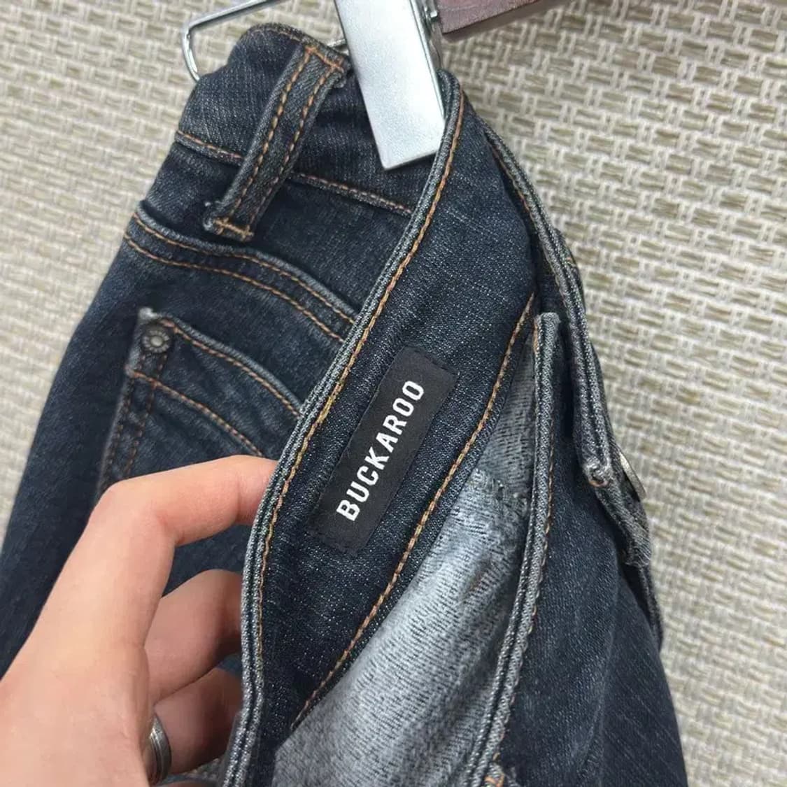 버커루 캐쥬얼 데님 진청 바지 26인치 D12188 상품이미지4