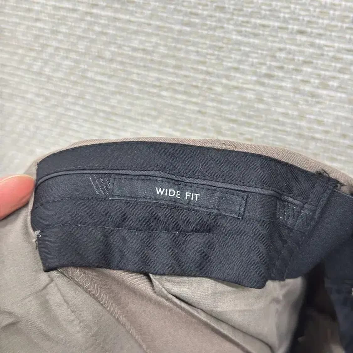 무신사스탠다드 캐쥬얼 와이드 팬츠 슬랙스 바지29인치 D12193 상품이미지3