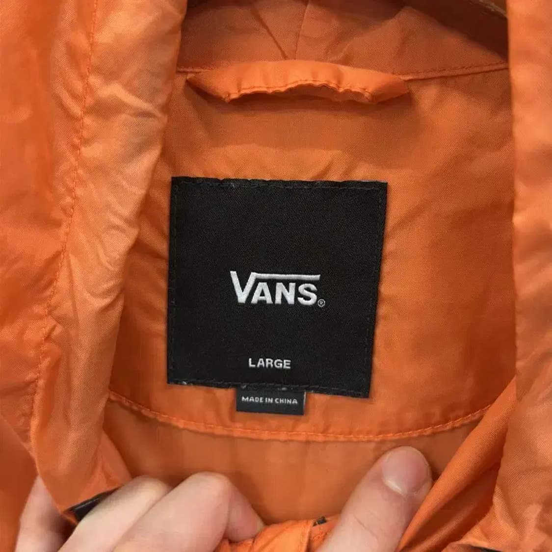 반스 캐쥬얼 트레이닝 홑겹 아노락 바람막이  105 D12158 상품이미지3