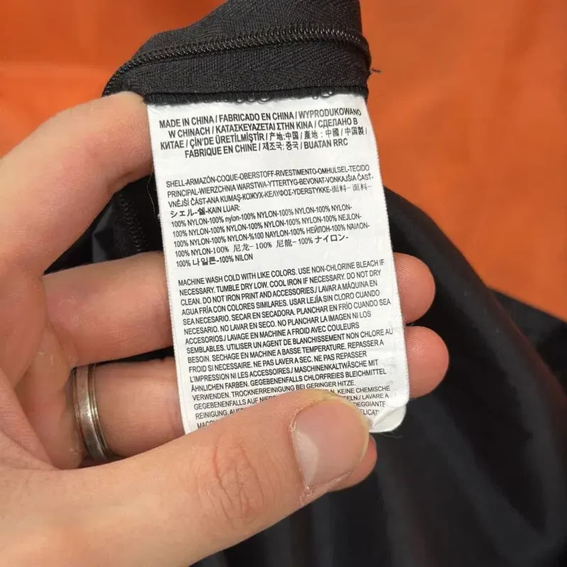 반스 캐쥬얼 트레이닝 홑겹 아노락 바람막이  105 D12158 상품이미지4