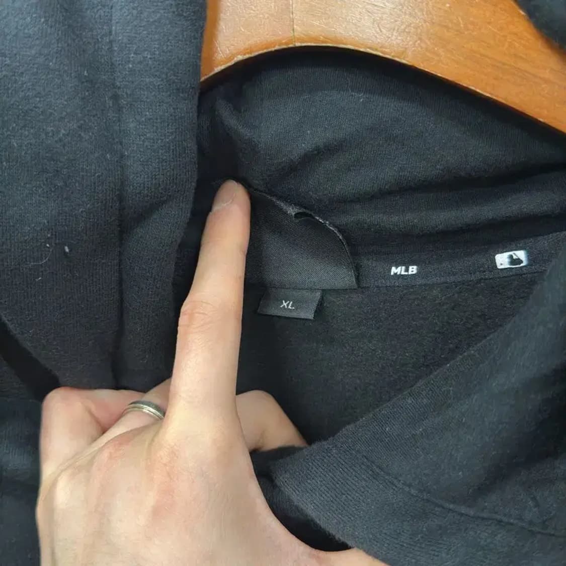 MLB 캐쥬얼 뉴욕양키스 약기모 후드티 105 D12175 상품이미지3