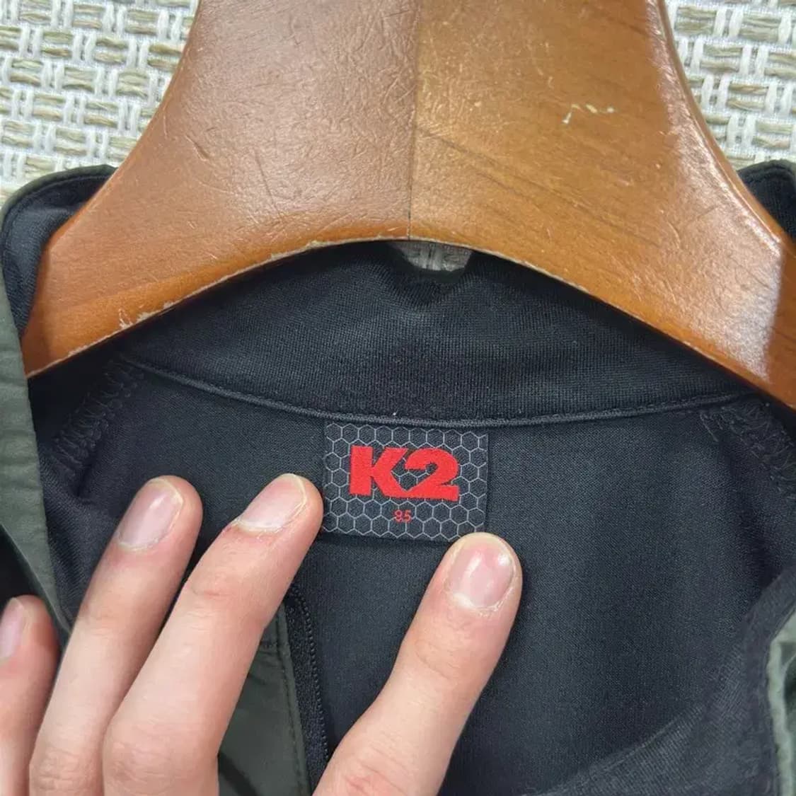 K2 아웃도어 등산 반집업 기능성 긴팔티 95 D12180 상품이미지3