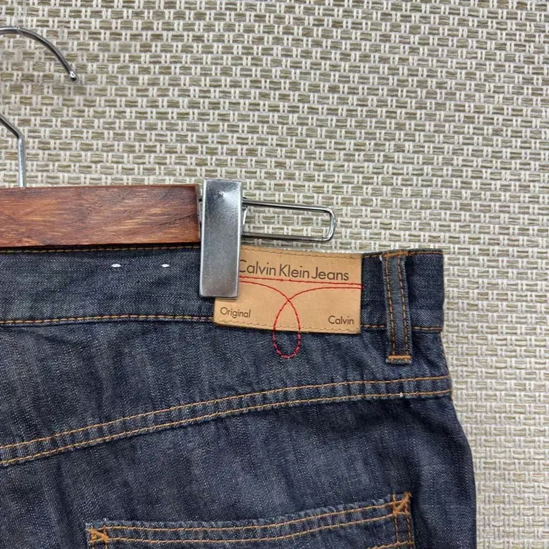 캘빈클라인 와이드 데님팬츠 청바지 34인치 D12191 상품이미지3