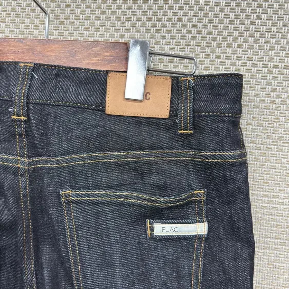 플랙진 베를린 캐쥬얼 흑청 데님팬츠 청바지 32인치 D12195 상품이미지3