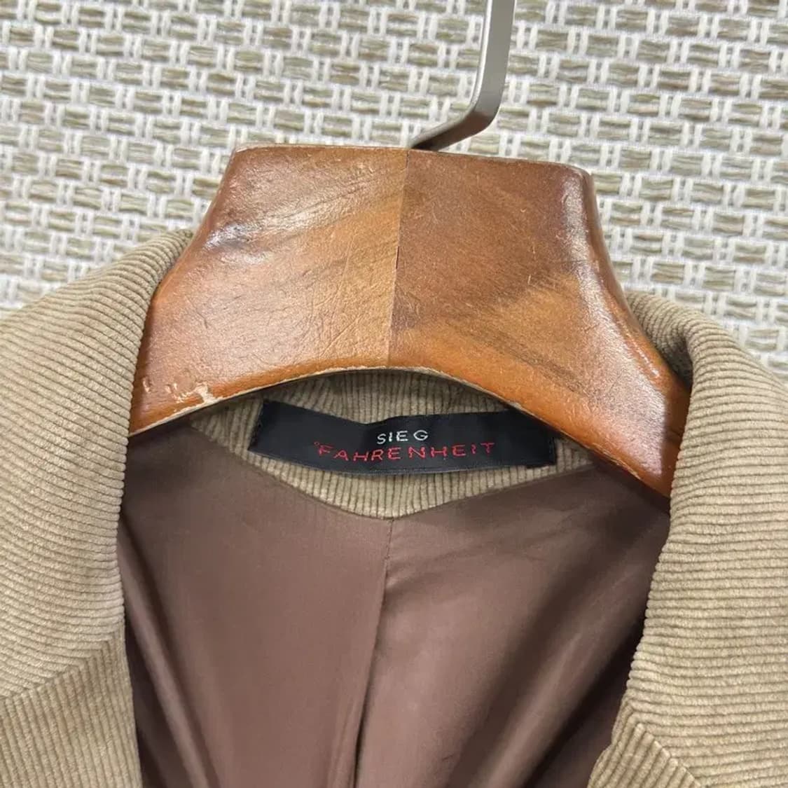 지이크 SIEG 캐쥬얼 골덴 블레이저 자켓 105 D12160 상품이미지4