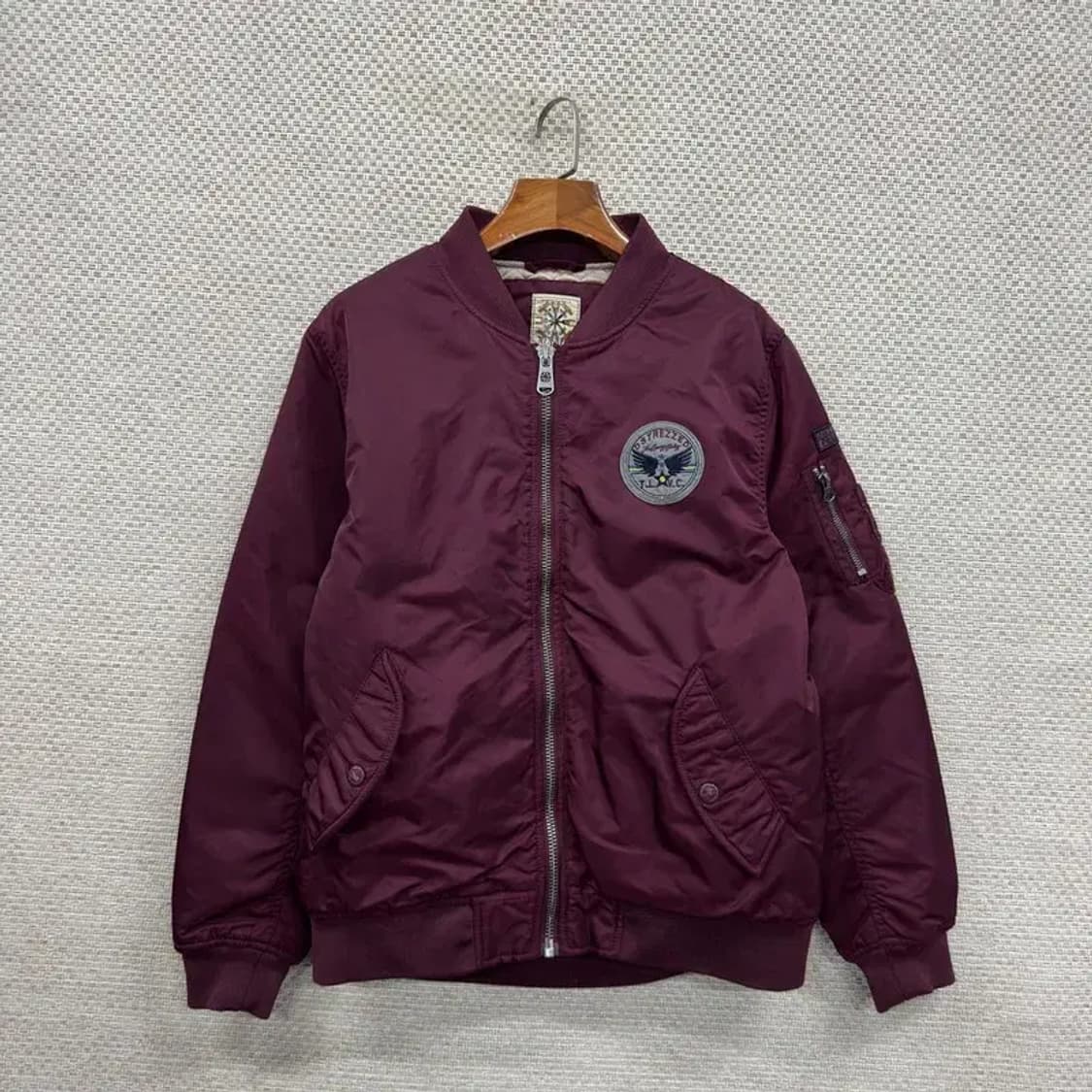 빈티지 올드스쿨 ma-1 항공점퍼 블루종 100 D12183 상품이미지1