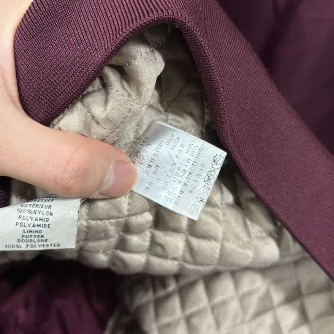 빈티지 올드스쿨 ma-1 항공점퍼 블루종 100 D12183 상품이미지4