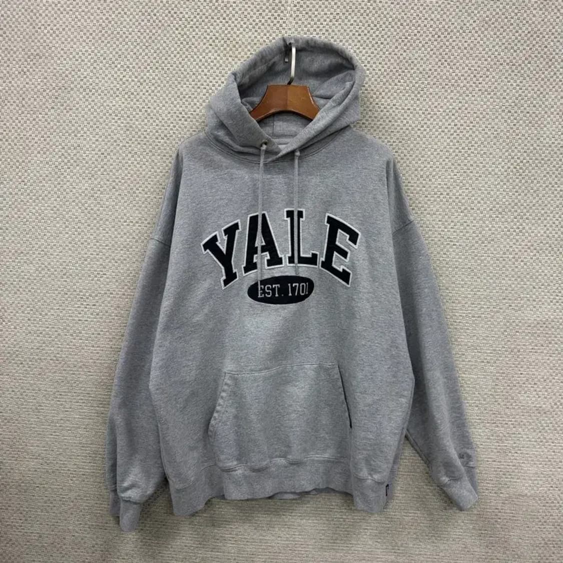 예일 YALE 캐쥬얼 자수 빅로고 후드티 105 D12239 상품이미지1