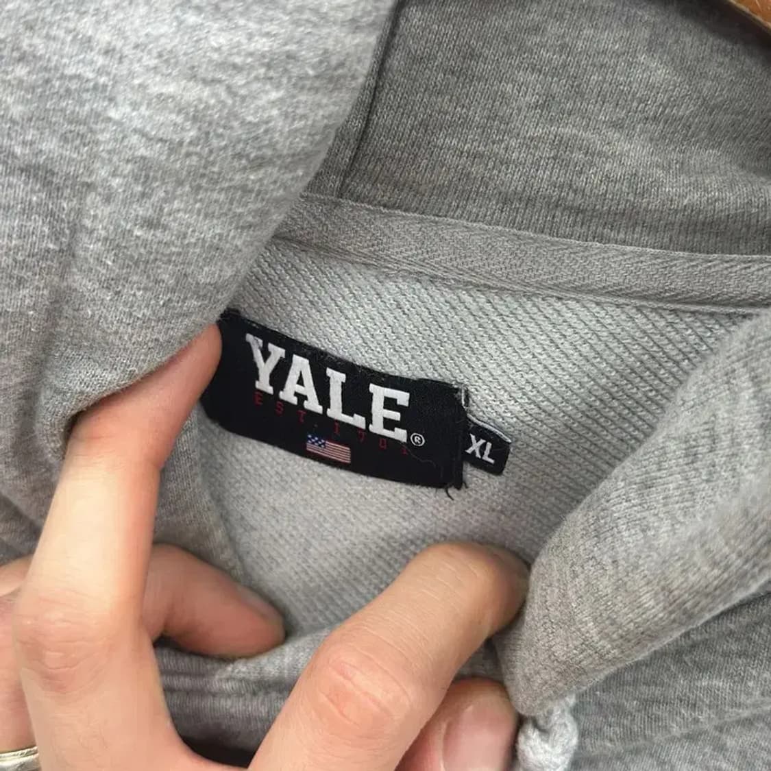 예일 YALE 캐쥬얼 자수 빅로고 후드티 105 D12239 상품이미지3