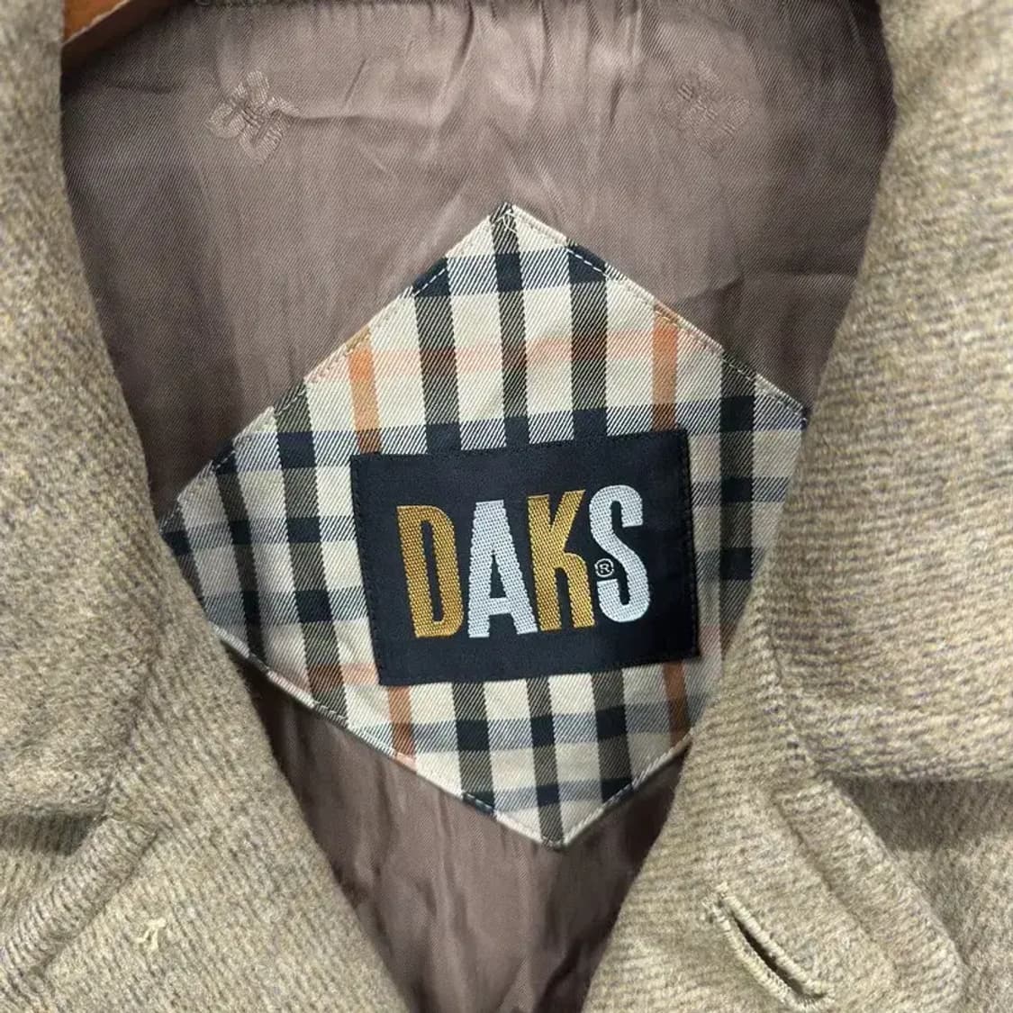 닥스 캐쥬얼 버튼 카라 울 코트 105 D12250 상품이미지3