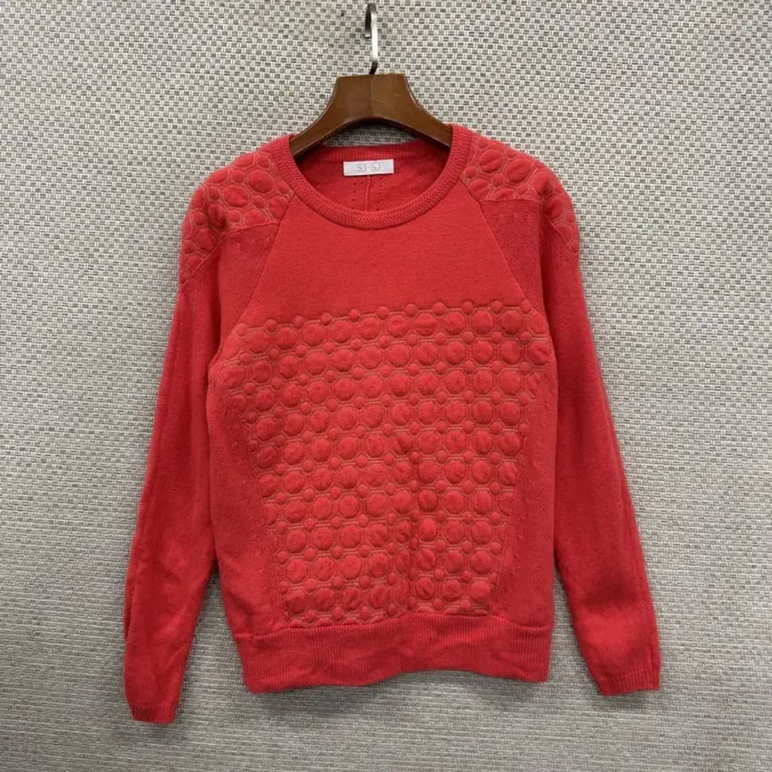 SJSJ 한섬 캐쥬얼  울 니트 스웨터 90 D12263 상품이미지1