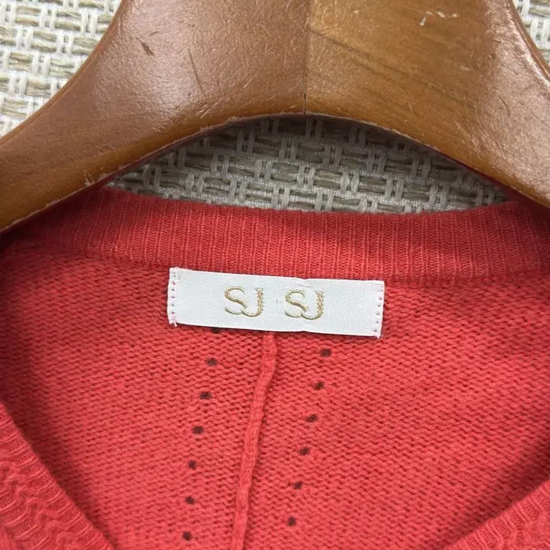 SJSJ 한섬 캐쥬얼  울 니트 스웨터 90 D12263 상품이미지3