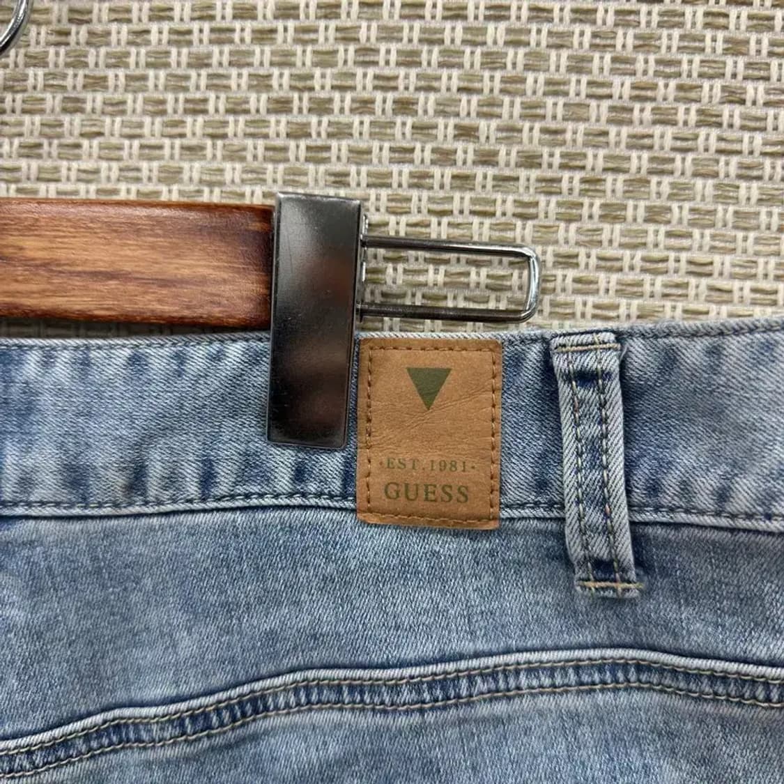 게스 캐쥬얼 슬림 데님팬츠 청바지 31인치 D12268 상품이미지3