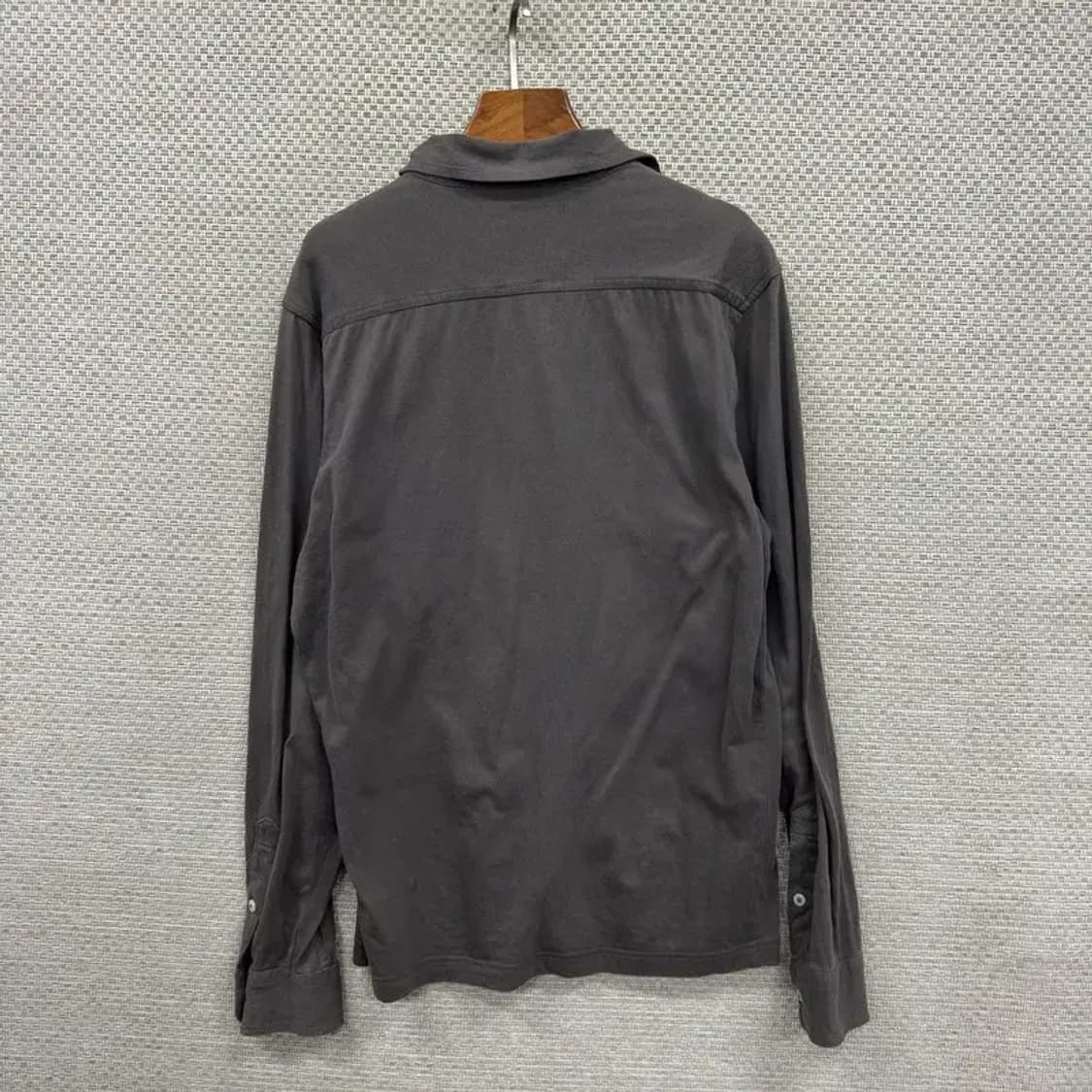 폴로 캐쥬얼 더블포켓 코튼 오버핏 셔츠 95 D12244 상품이미지2