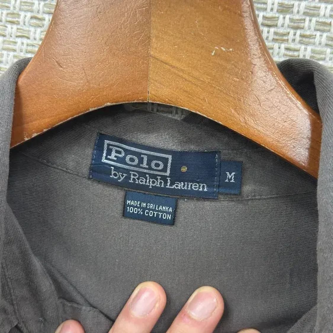 폴로 캐쥬얼 더블포켓 코튼 오버핏 셔츠 95 D12244 상품이미지3