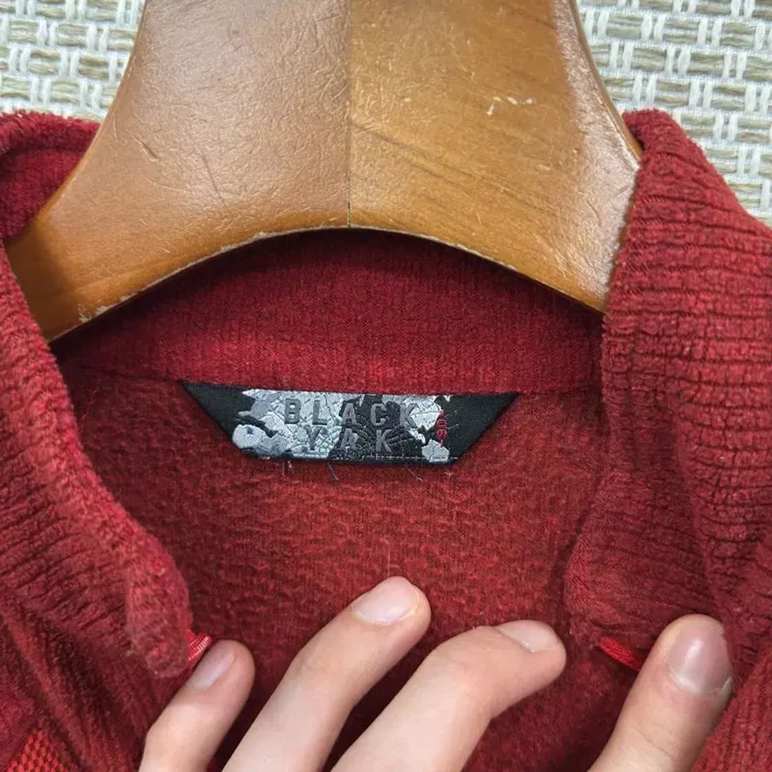 블랙야크 아웃도어 등산 반집업 긴팔티 90 D12259 상품이미지3