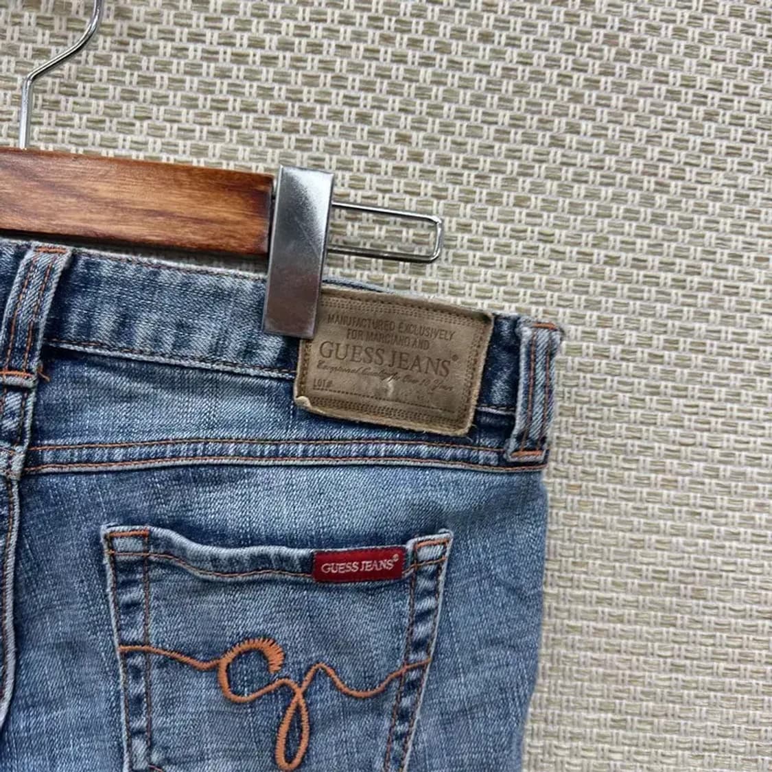 게스 캐쥬얼 로우드로즈 데님 청바지 29인치 D12274 상품이미지5