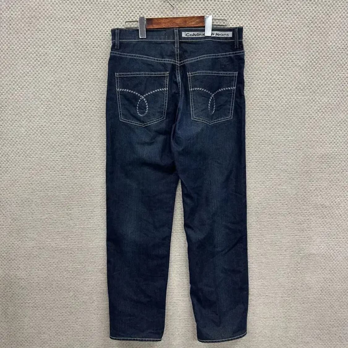 캘빈클라인 캐쥬얼 일자 데님 청바지 30인치 D12275 상품이미지2