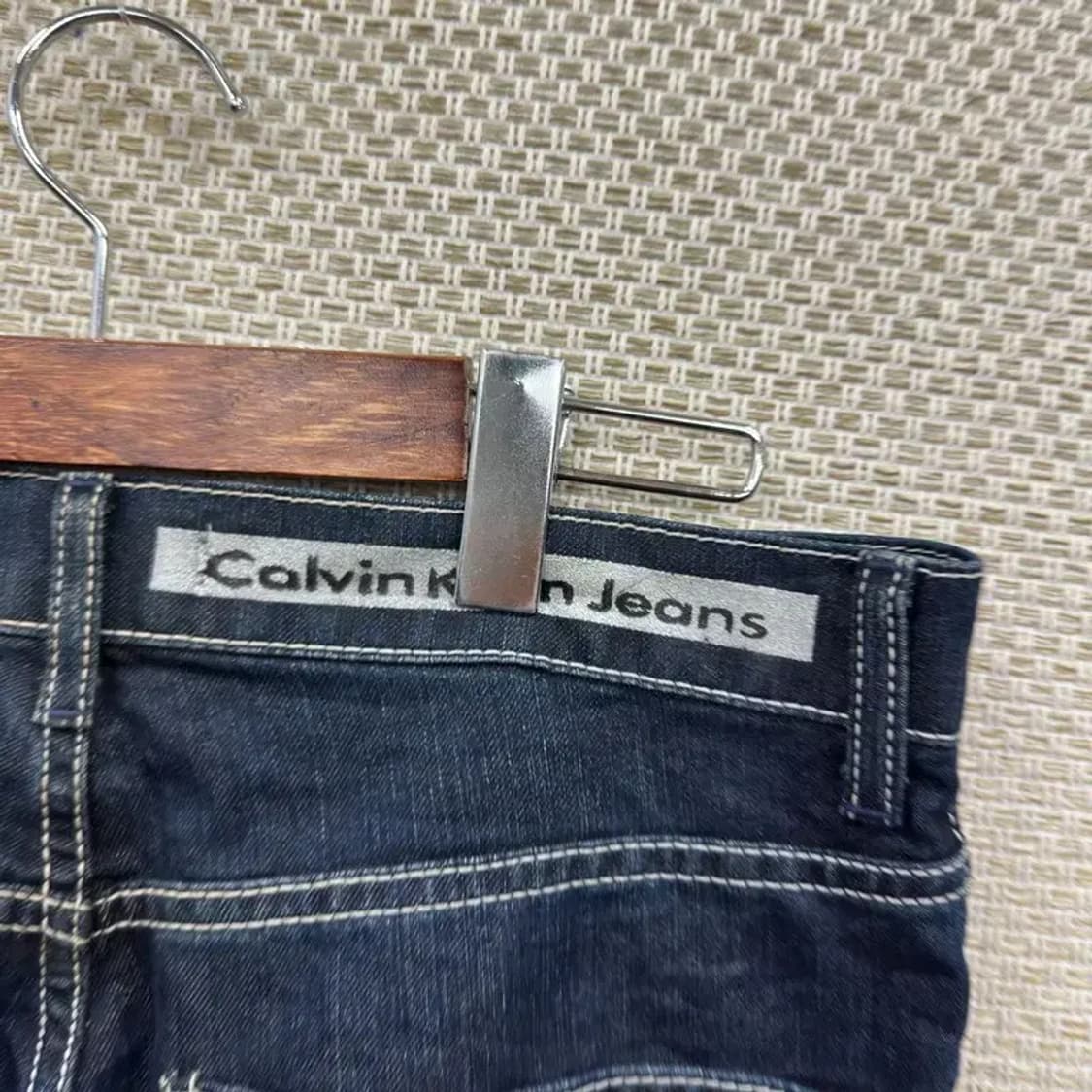 캘빈클라인 캐쥬얼 일자 데님 청바지 30인치 D12275 상품이미지3