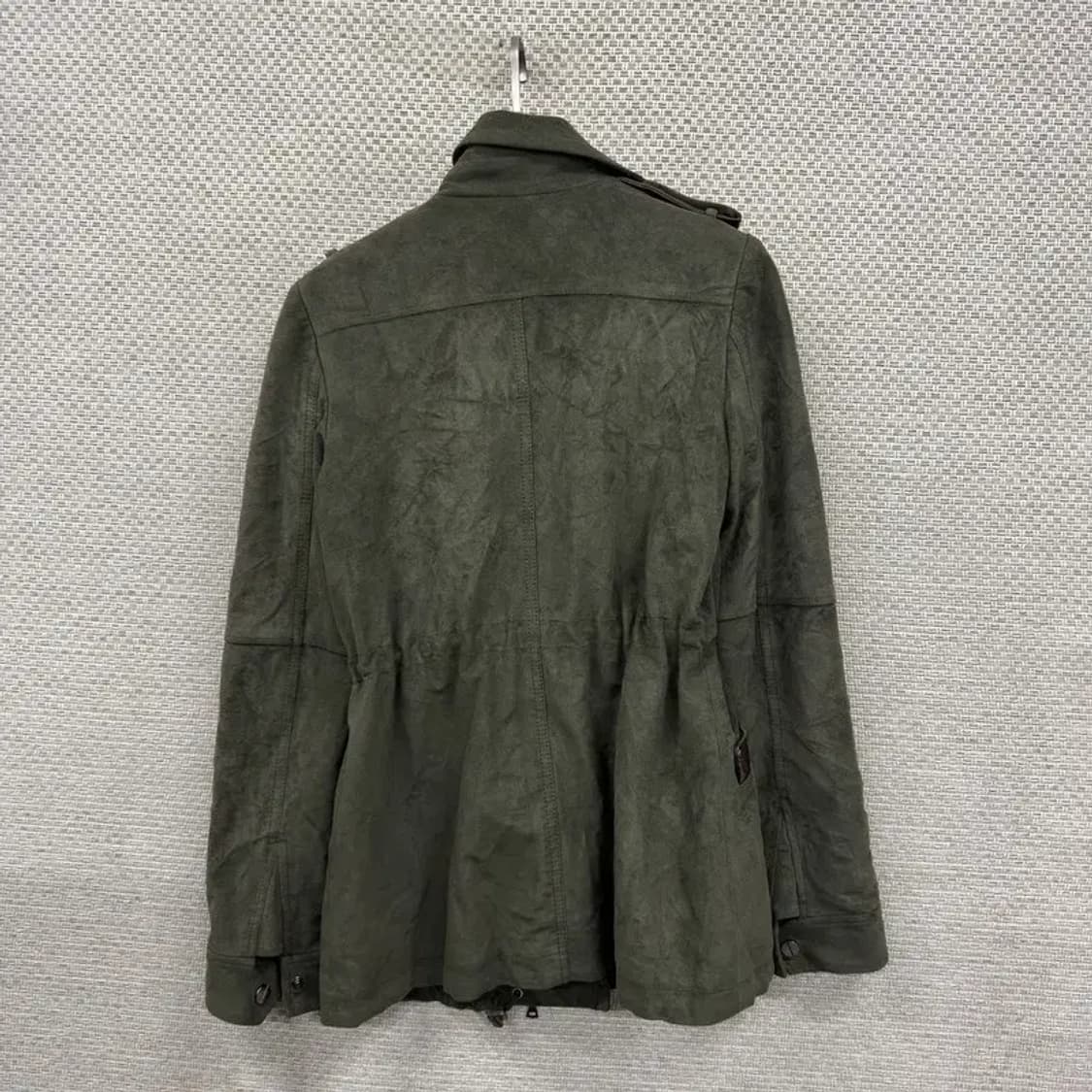 베네통 빈티지 양가죽 사파리 야상 자켓 90 D12254 상품이미지2