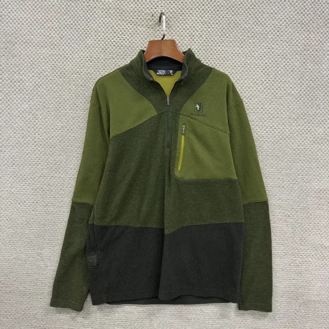 블랙야크 아웃도어 등산 반집업 맨투맨 100 D12265 상품이미지1