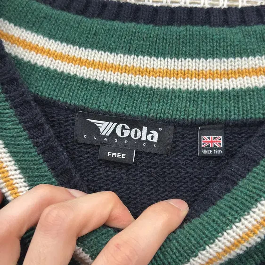 골라 캐쥬얼 브이넥 꽈베기 니트 원피스 100 A00003 상품이미지3