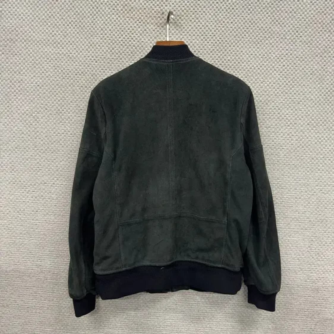 지이크 캐쥬얼 스웨이드 염소가죽 블루종 자켓 95 A00005 상품이미지2