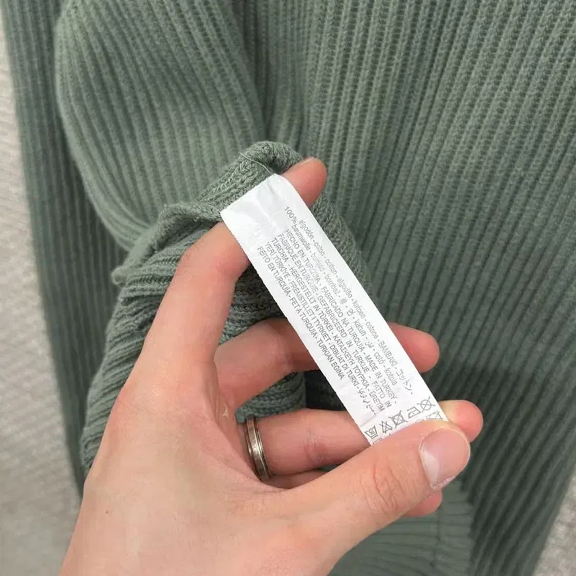 자라 ZARA 캐쥬얼 라운드넥 긴팔 니트 95 A00008 상품이미지4