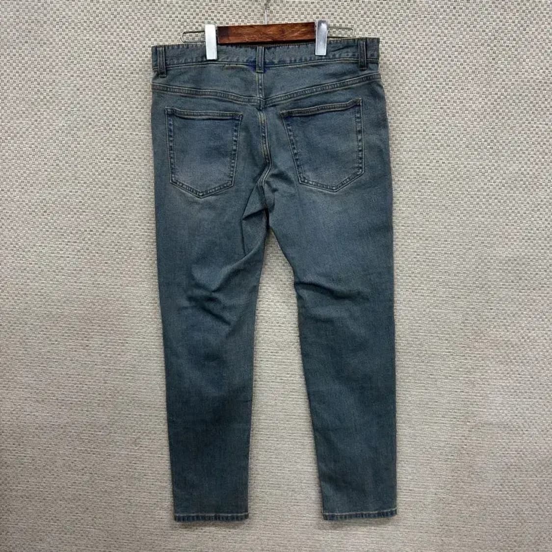 무신사스탠다드 캐쥬얼 워싱 데님 청바지 32인치 A00032 상품이미지2