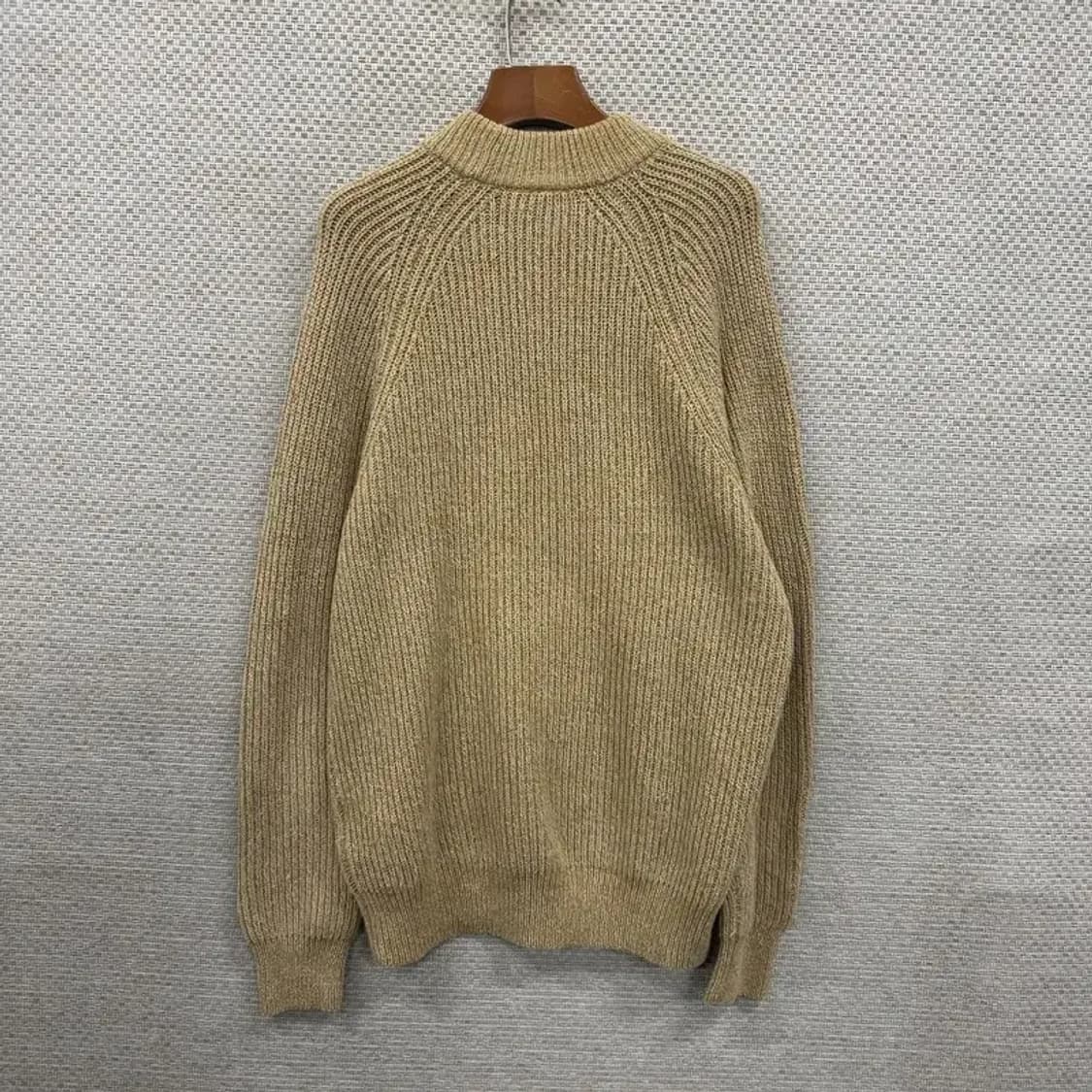 유니클로 캐쥬얼 반폴라 오버핏 니트 100 A00012 상품이미지2