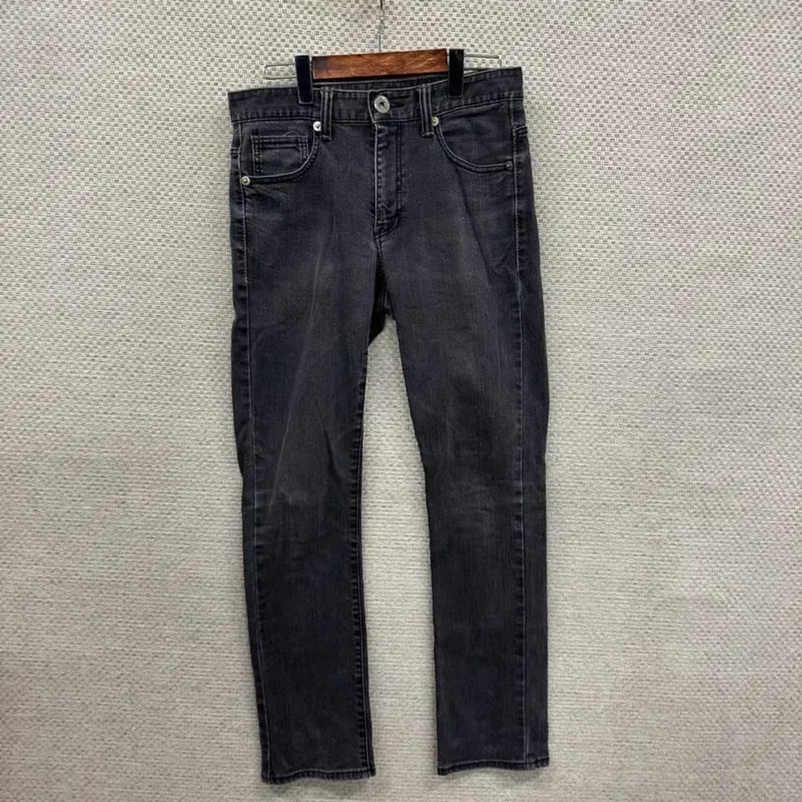 게스 캐쥬얼 은장 블랙진 데님 흑청바지 30인치 A00039 상품이미지1