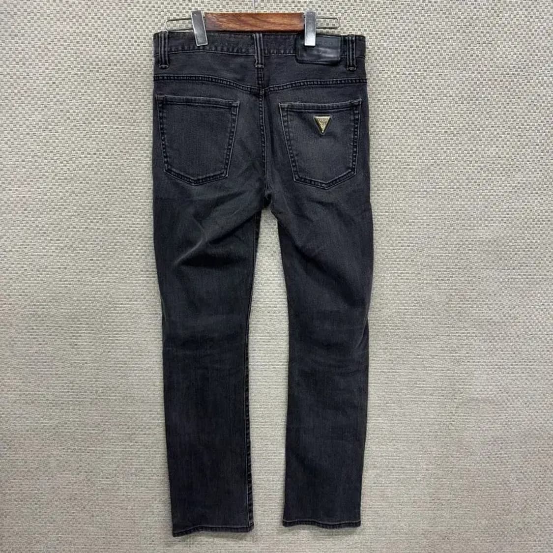 게스 캐쥬얼 은장 블랙진 데님 흑청바지 30인치 A00039 상품이미지2