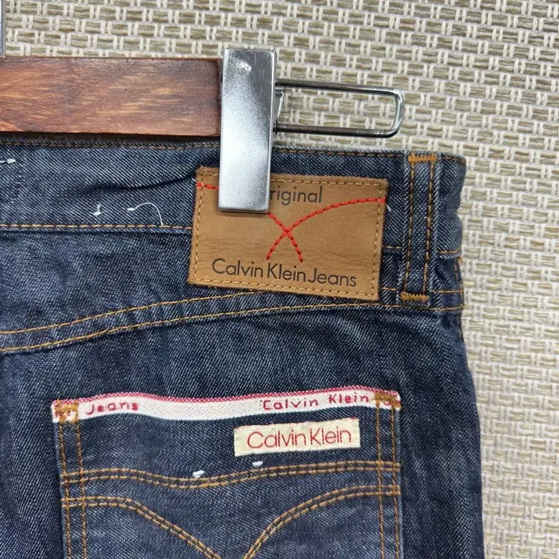 캘빈클라인 캐쥬얼 로우드로즈 데님 청바지 25인치 A00040 상품이미지3