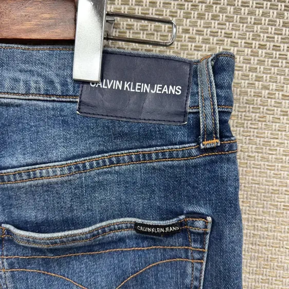 캘빈클라인 캐쥬얼 데님 일자 청바지 30인치 A00036 상품이미지3