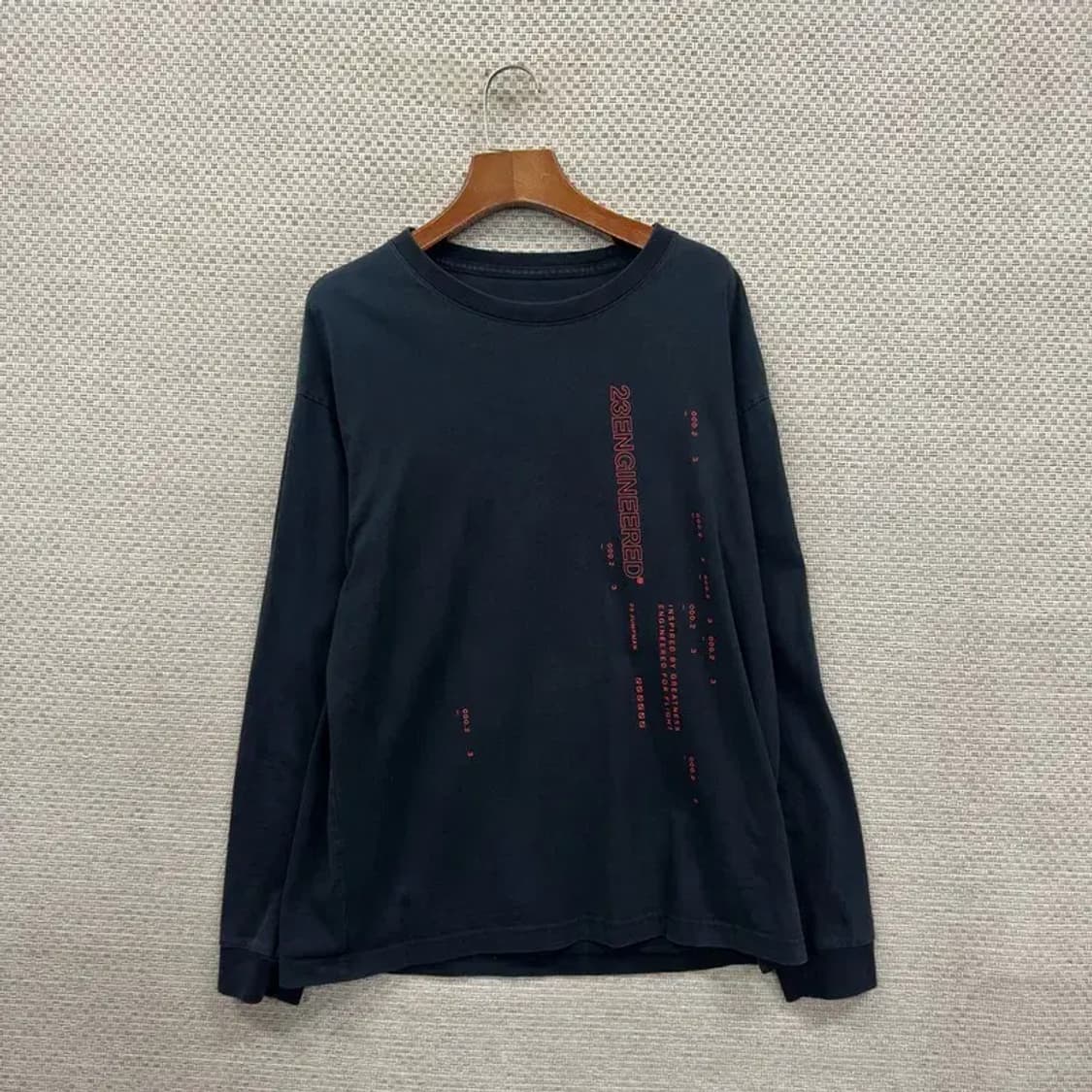 나이키 조던 매트릭스 넘버 롱슬리브 긴팔티 100 A00088 상품이미지1