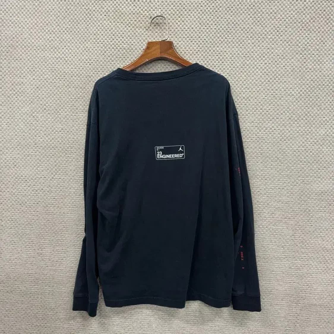 나이키 조던 매트릭스 넘버 롱슬리브 긴팔티 100 A00088 상품이미지2