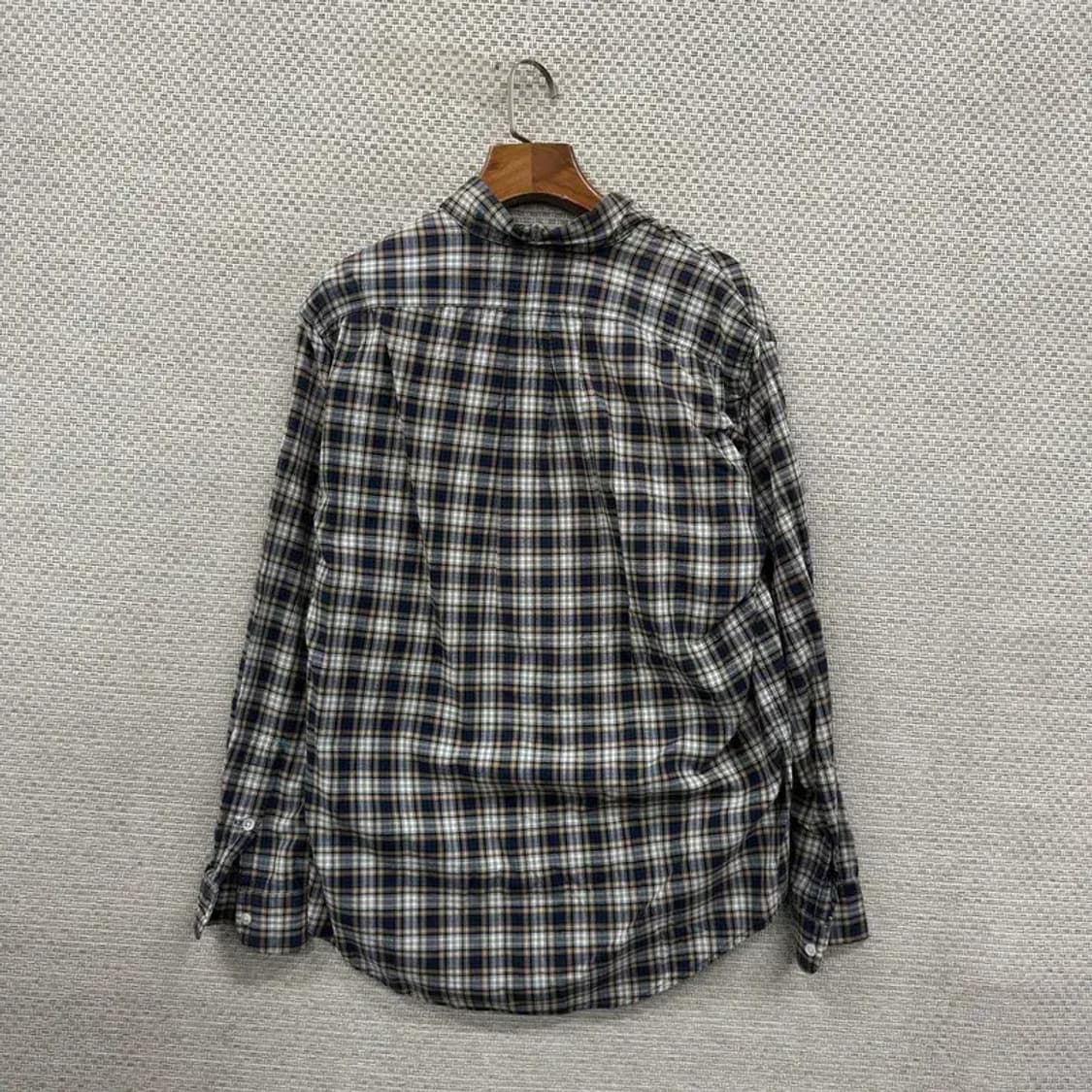 폴로 랄프로렌 캐쥬얼 자수로고 체크 오버핏 셔츠 90 A00097 상품이미지2