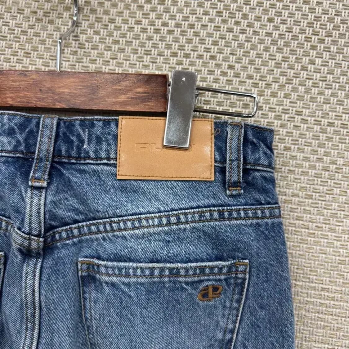 플랙진 캐쥬얼 데님 와이드 청바지 25인치 A00114 상품이미지3