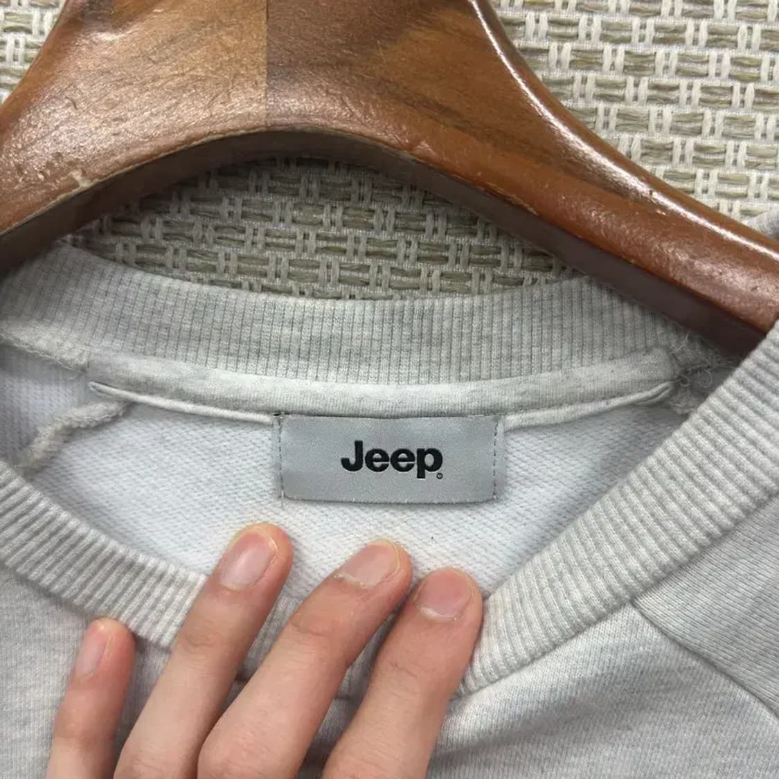 지프 JEEP 캐쥬얼 프린팅 로고 나그랑 맨투맨 95 A00082 상품이미지3