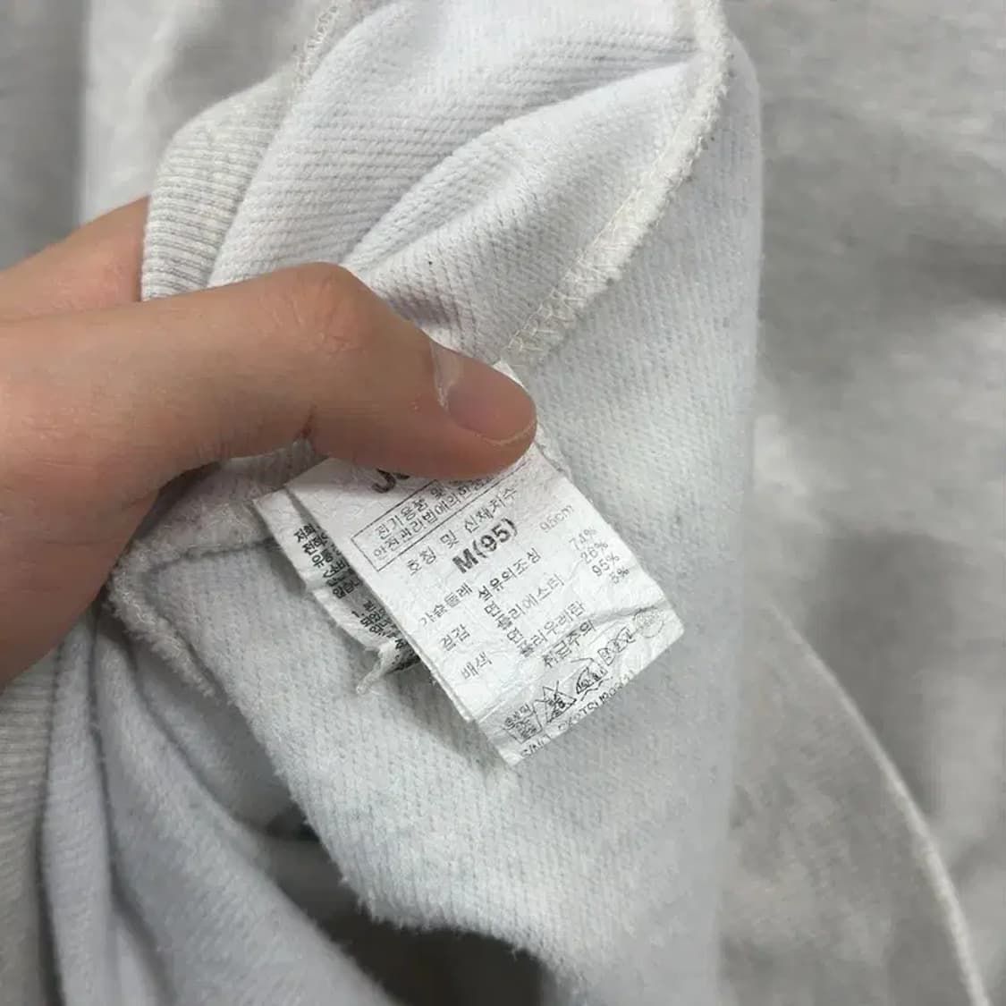 지프 JEEP 캐쥬얼 프린팅 로고 나그랑 맨투맨 95 A00082 상품이미지4