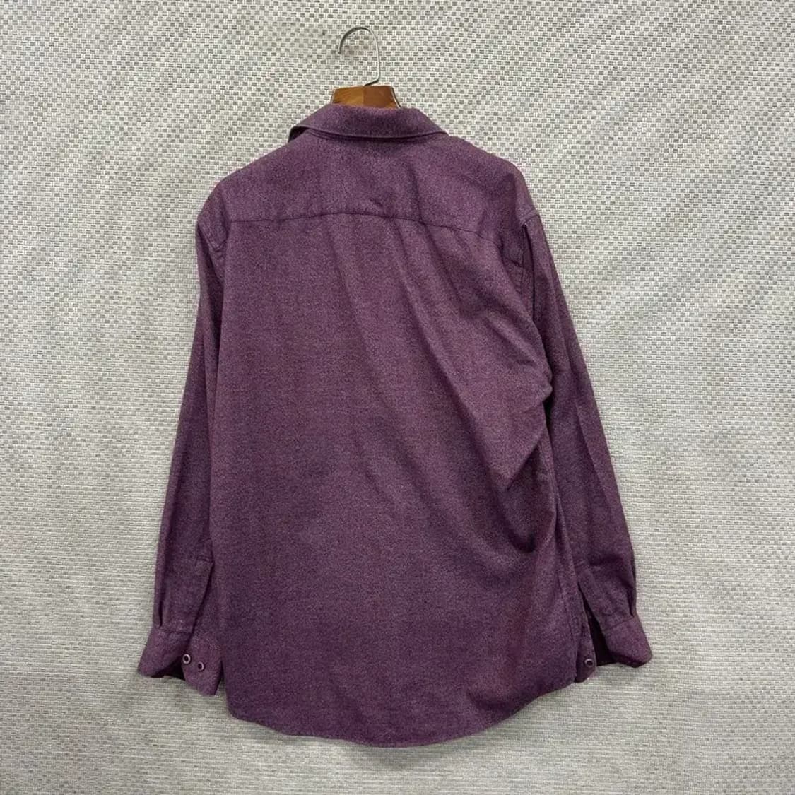 ST듀퐁 캐쥬얼 포켓 퍼플색 셔츠 100 A00092 상품이미지2