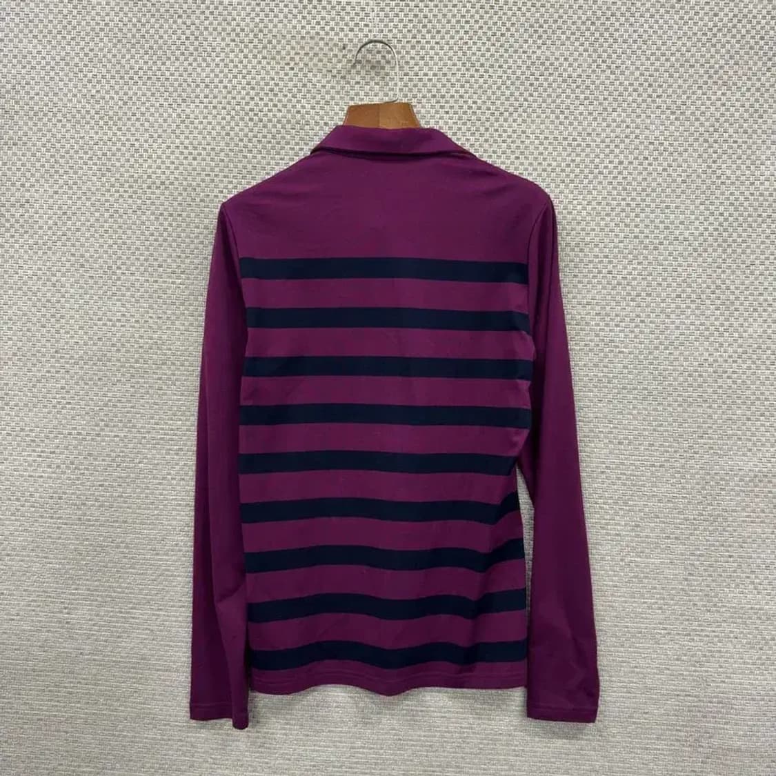 빈폴 골프 기능성 스트라이프 카라 긴팔티 95 A00102 상품이미지2