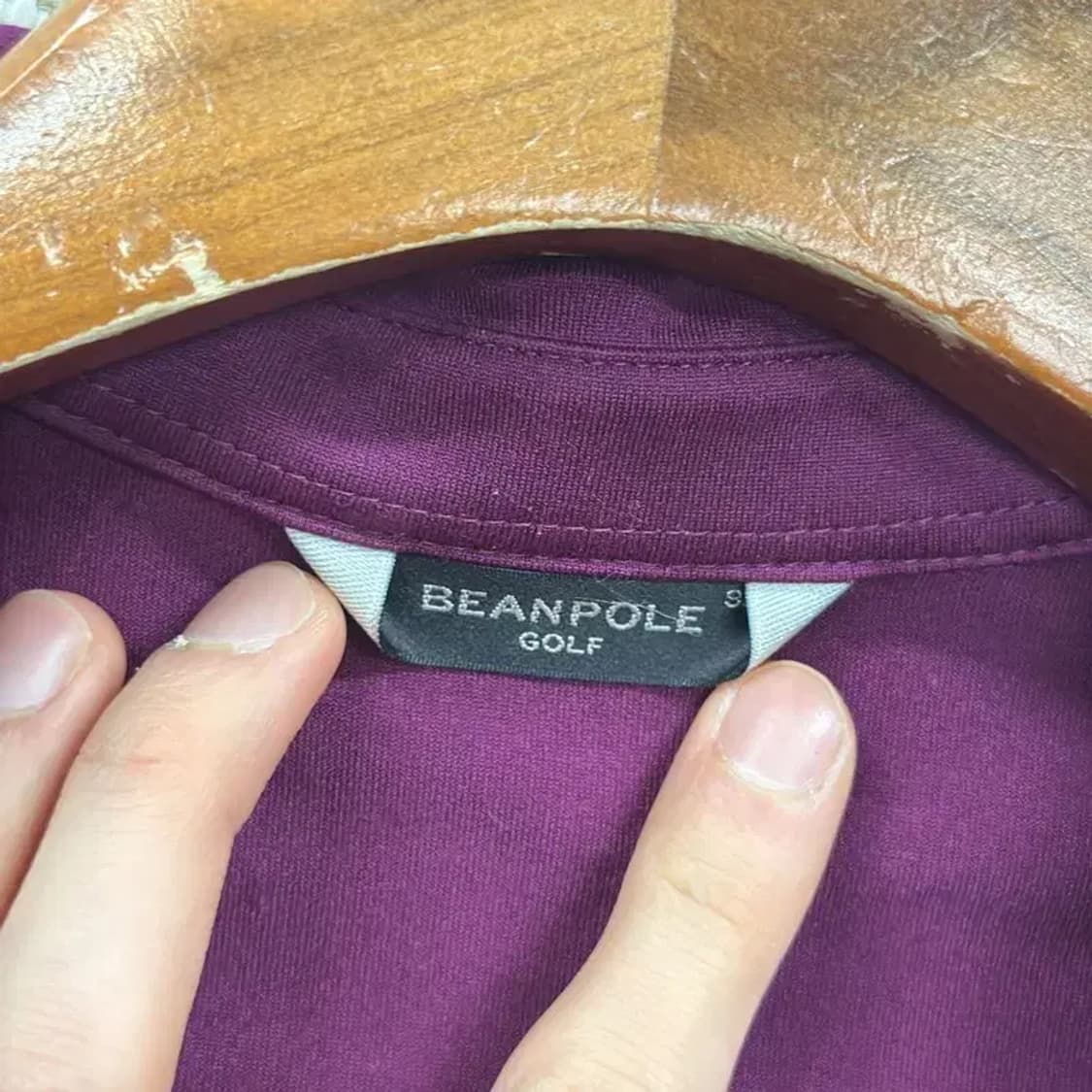 빈폴 골프 기능성 스트라이프 카라 긴팔티 95 A00102 상품이미지3